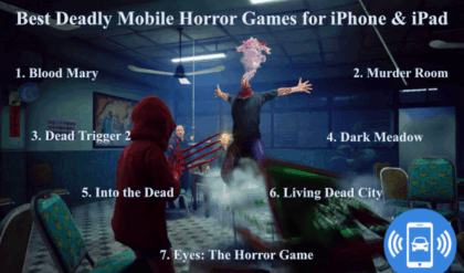 Best Deadly Mobile Horror Games for iPhone, Scary iOS Games