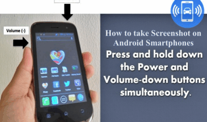 How to take Screenshot on Android Smartphones, Mobile Phones, Device, Tablets