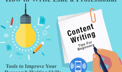 How to Write Like a Professional Author, Improve Writing Skills