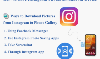 How to Save Instagram Photos to Phone Gallery, Download Pictures on Android Device